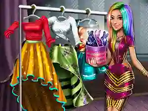 Mäng Tris Runway Dolly Dress Up Internetis
