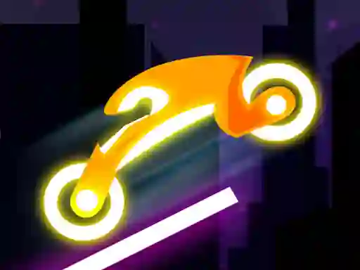 Mäng Neon Hill Rider Internetis