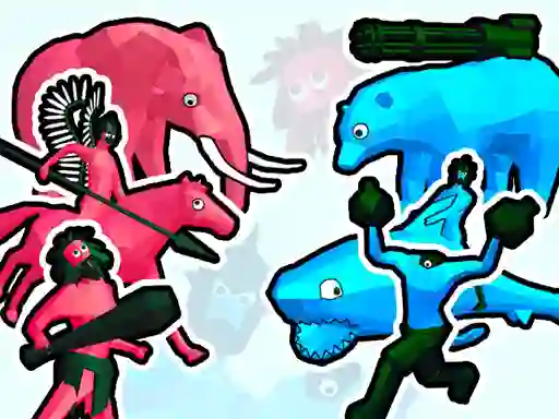 Mäng Funny Battle Simulator 2 Internetis
