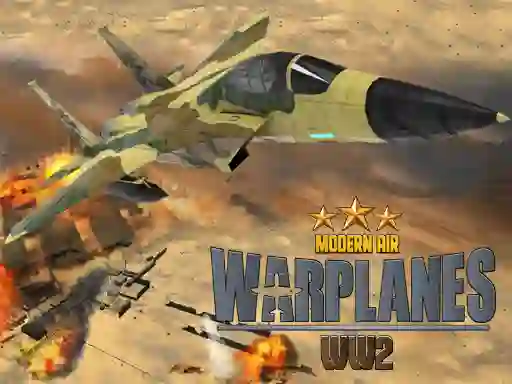 Mäng Modern Air Warplane WW2 Internetis