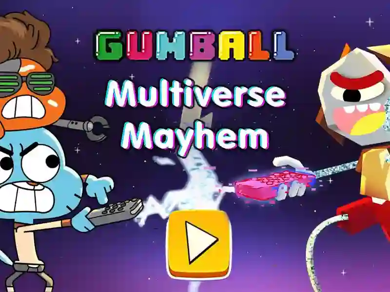 Mäng The Amazing World of Gumball Multiverse Mayhem Internetis