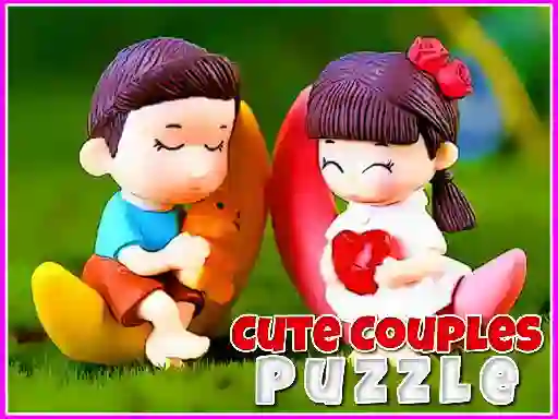 Mäng Cute Couples Puzzle Internetis