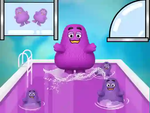 Mäng Grimace Shake Slide Internetis