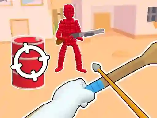 Mäng Stickman Archer: Shooting Arrows at Reds Internetis