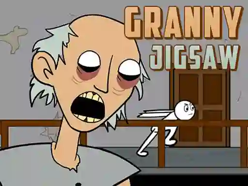 Mäng Granny Jigsaw Internetis