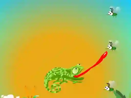 Mäng Chameleon Want Eat Internetis