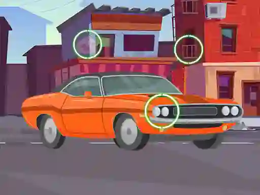 Mäng Find The Differences Cars Internetis