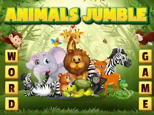 Mäng Animals Jumble Internetis