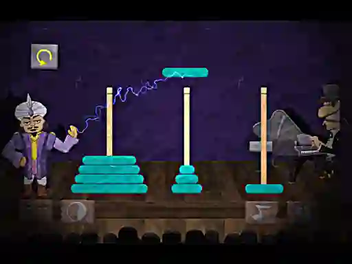 Mäng Logical Theatre Tower of Hanoi Internetis