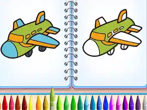 Mäng Aero Coloring Books Internetis