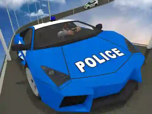 Mäng Impossible Police Car Track Internetis