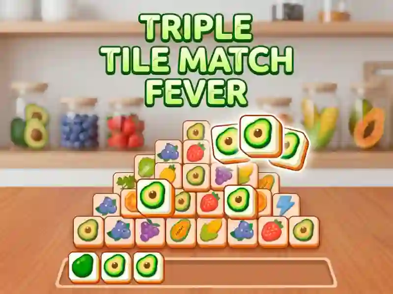 Mäng Triple Tile Match Fever Internetis