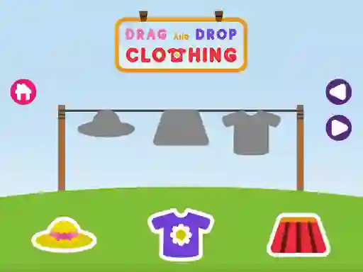 Mäng Drag and Drop Clothing Internetis