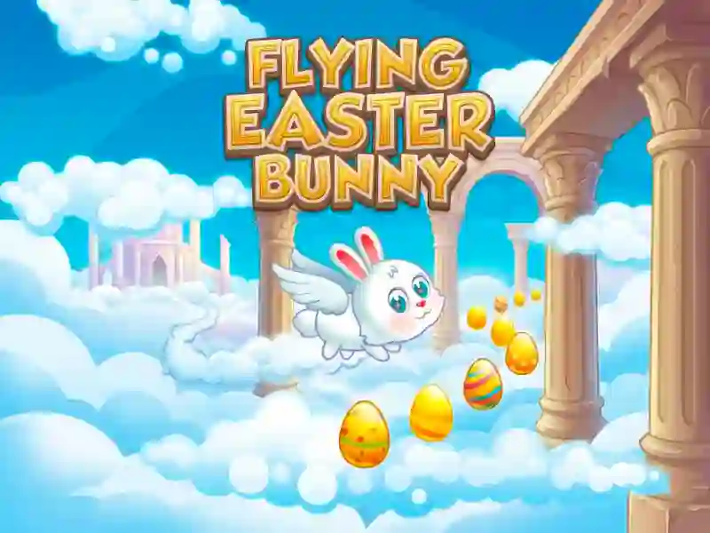 Mäng Flying Easter Bunny Internetis