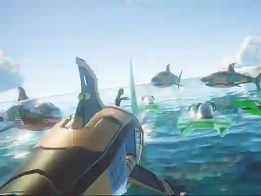 Mäng Shark Ships Internetis