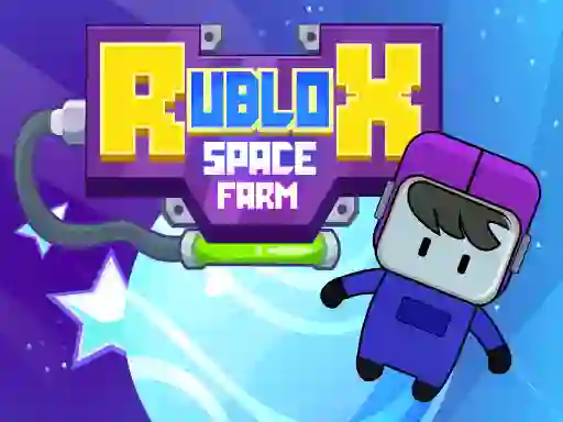 Mäng Rublox Space Farm Internetis