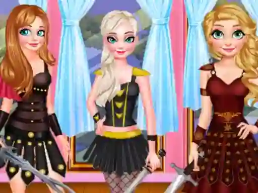 Mäng Warrior princess Internetis