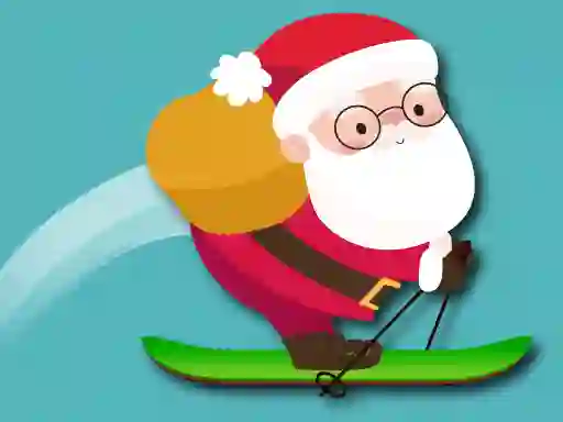 Mäng Avalanche Santa Ski Xmas Internetis