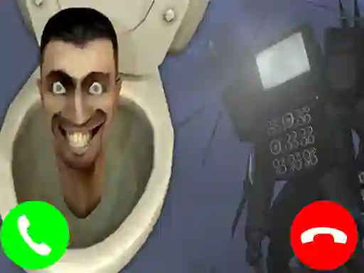 Mäng Skibidi Toilet Call Internetis