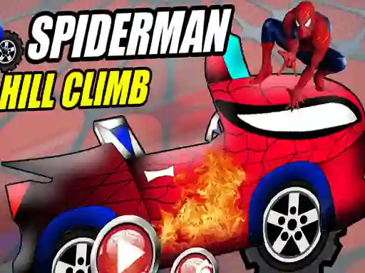 Mäng Spiderman Hill Climb Internetis