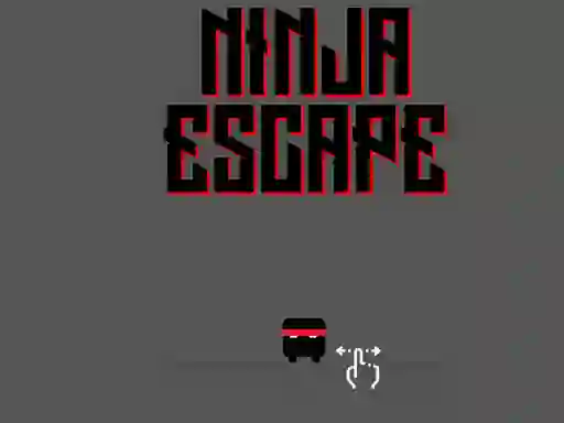 Mäng Ninja escape Internetis