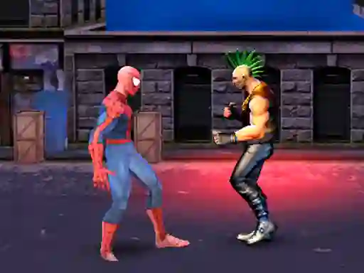 Mäng Spiderman: Street Fighter Internetis