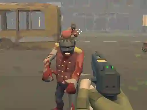 Mäng Zombie City Polygon Survival Internetis