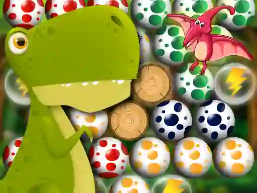 Mäng Egg Shooter: Bubble Dinosaur Internetis