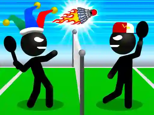 Mäng Stickman Sports Badminton Internetis