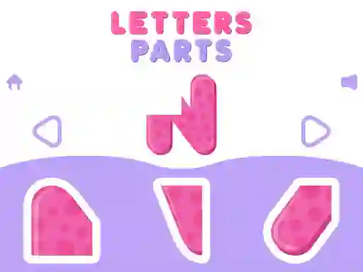 Mäng Letters Parts Internetis