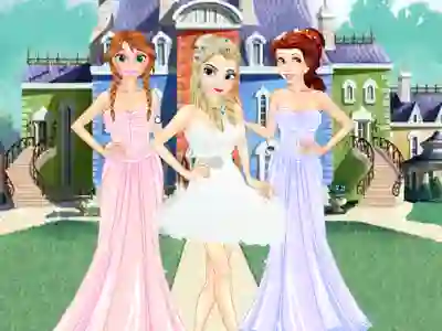 Mäng Girls Ball Dress up Internetis
