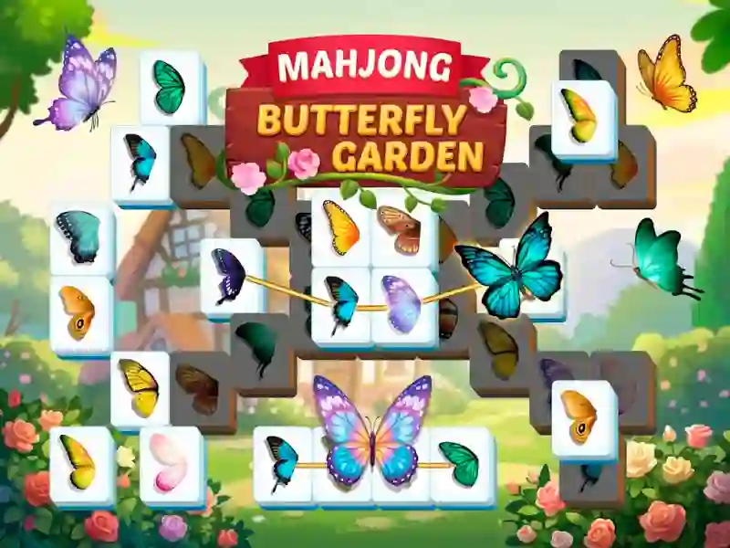 Mäng Mahjong Butterfly Garden Internetis