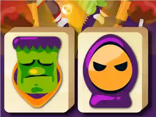 Mäng Mahjong Halloween Internetis