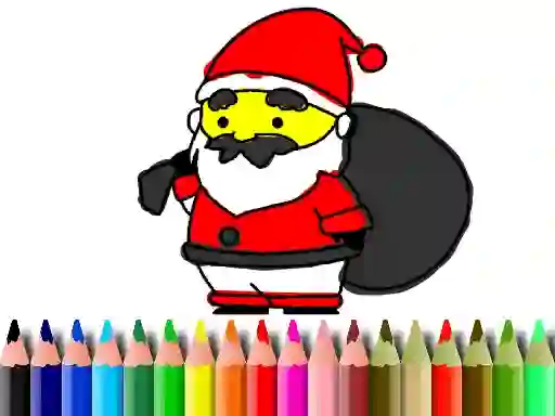 Mäng Back To School: Santa Claus Coloring Internetis