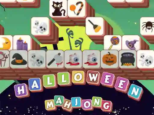 Mäng Halloween Mahjong Tiles Internetis