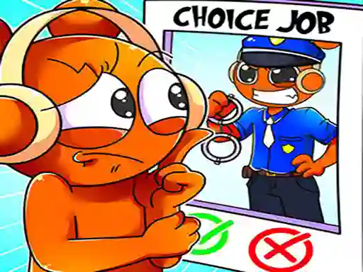Mäng Sprunki Policeman For Kids Internetis