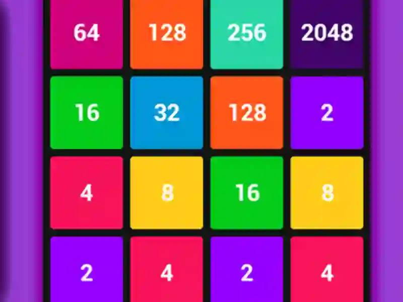 Mäng 2048 synthesis Internetis