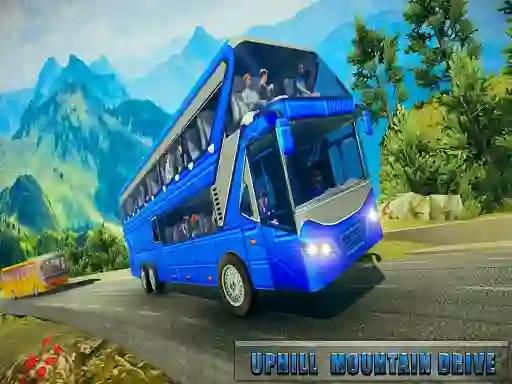 Mäng Dangerous Offroad Coach Bus Transport Simulator Internetis