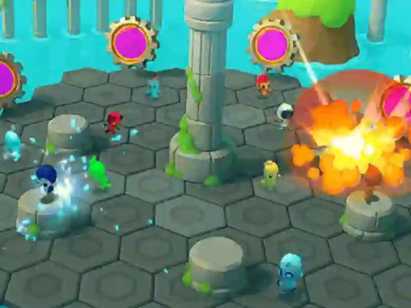 Mäng Rumble Rush.io Internetis