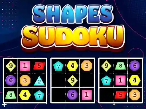 Mäng Shapes Sudoku Internetis