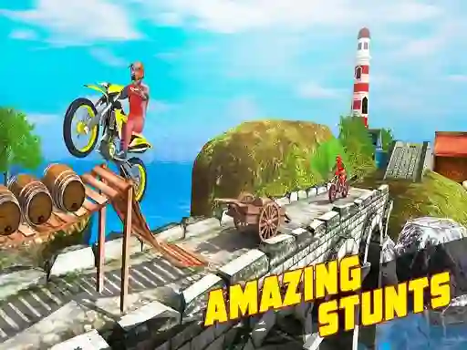 Mäng Crazy Imposible Tricky Bmm Bike Racing Stunt Internetis