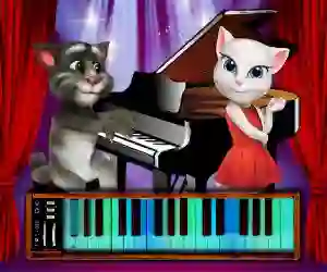 Mäng Talking Tom Piano Time Internetis