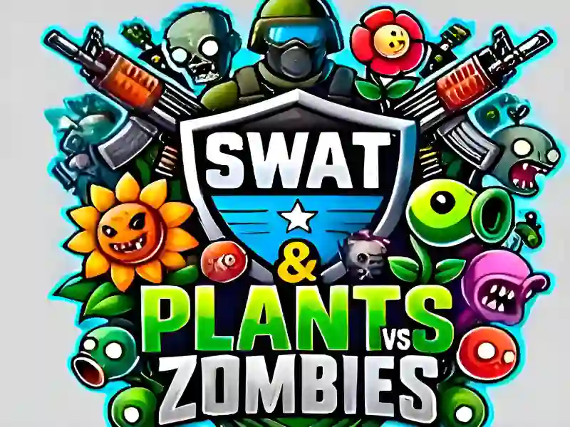 Mäng SWAT & Plants vs Zombies Internetis