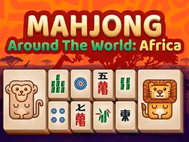 Mäng Mahjong Around The World Africa Internetis