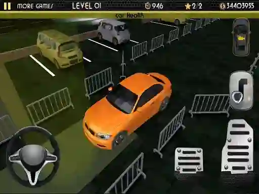 Mäng Night Car Parking Simulator Internetis