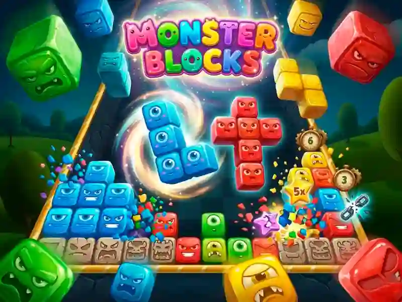 Mäng Monster Blocks Internetis