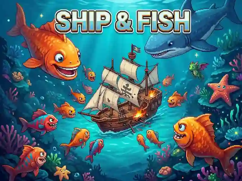 Mäng Ship & Fish Internetis