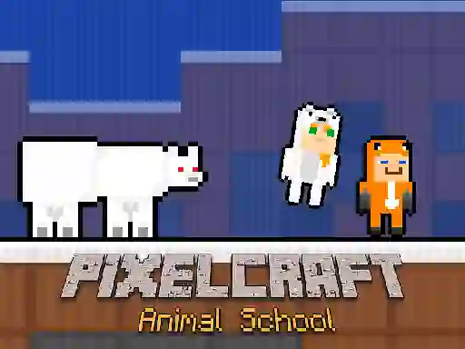 Mäng PixelCraft Animal School Internetis