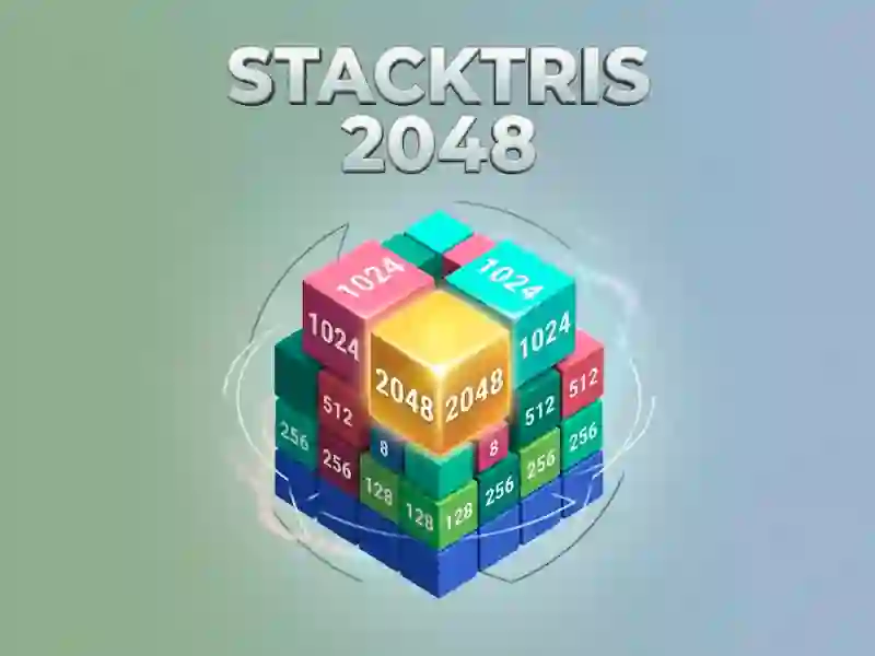 Mäng Stacktris 2048 Internetis