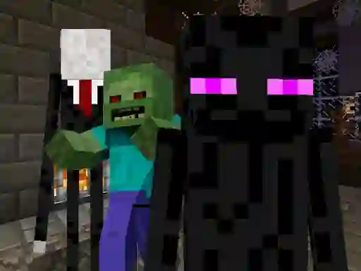 Mäng Mineworld Horror Internetis